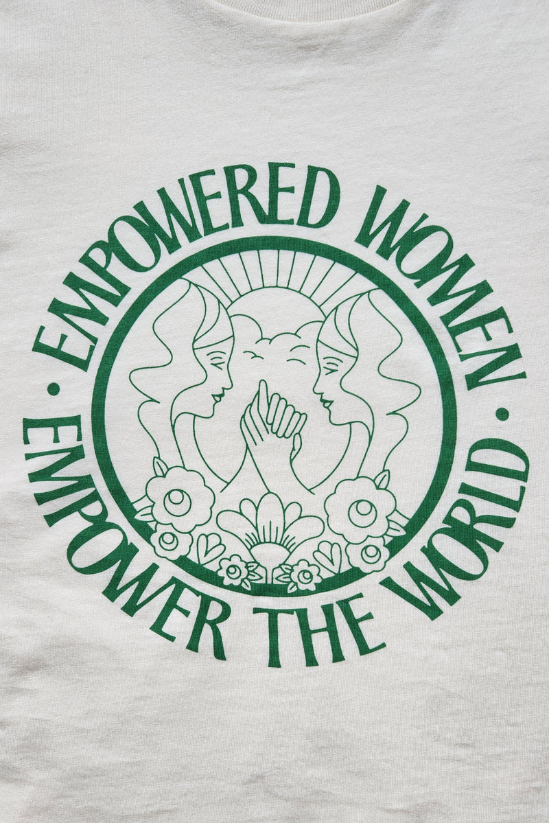Empowered Women Organic Cotton Graphic Tee - Ellekin
