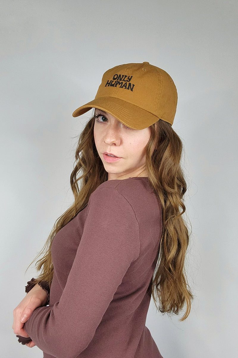 "Only Human" Organic Cotton Baseball Hat