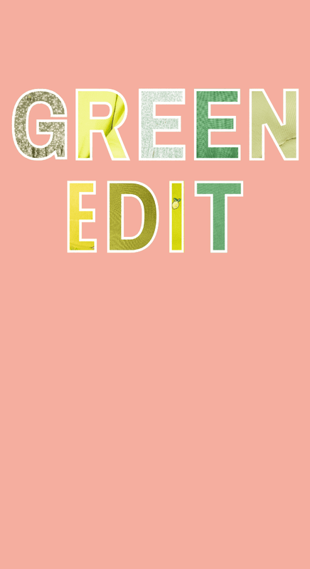 the green edit collection text