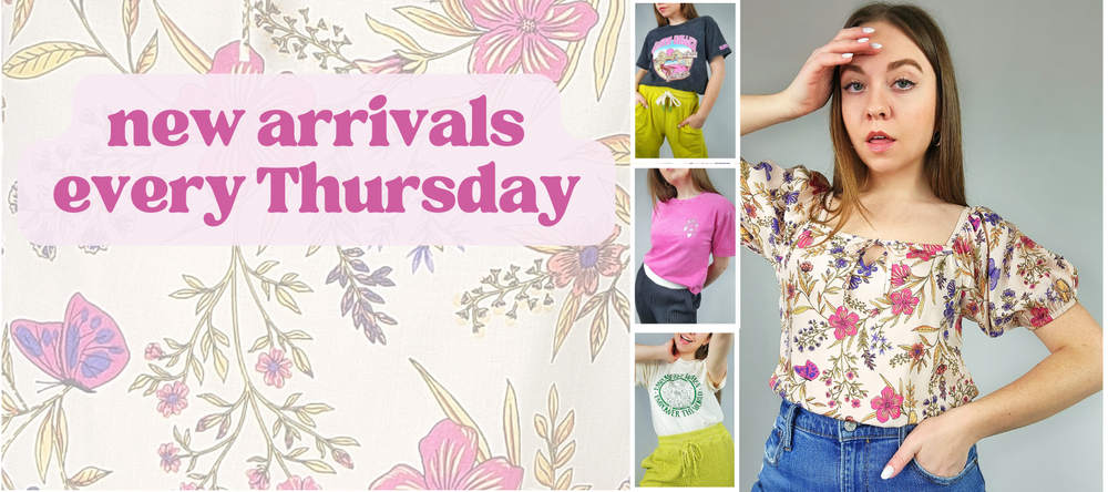 floral top sustainable fashion new arrivals 