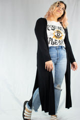 Bamboo Long Cardigan
