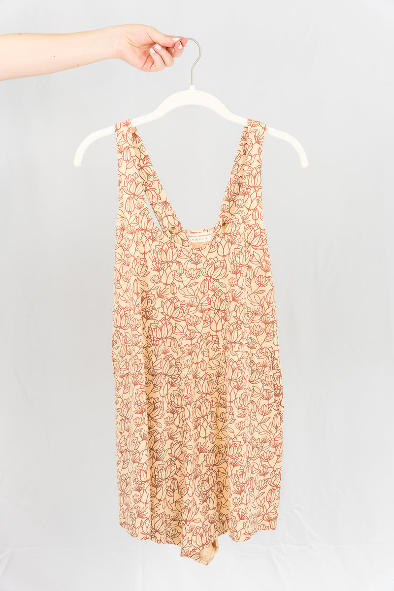 Relaxed Organic Cotton Knit Romper